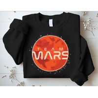 Cool Team Mars Planet Space Logo Sweatshirt