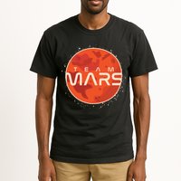 Cool Team Mars Planet Space Logo Tall T-Shirt