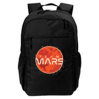 Cool Team Mars Planet Space Logo Backpack