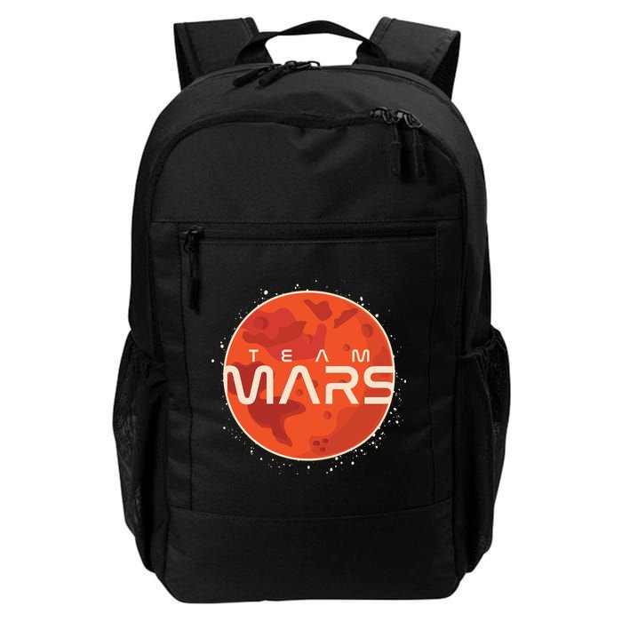 Cool Team Mars Planet Space Logo Backpack