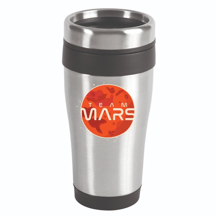 Cool Team Mars Planet Space Logo 16oz Travel Tumbler