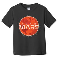 Cool Team Mars Planet Space Logo Toddler T-Shirt