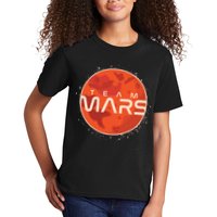 Cool Team Mars Planet Space Logo Kids T-Shirt