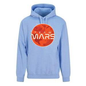 Cool Team Mars Planet Space Logo Unisex Surf Hoodie