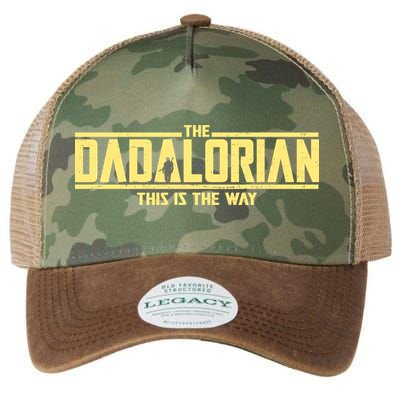 Cool The Dadalorian This Is The Way Legacy Tie Dye Trucker Hat