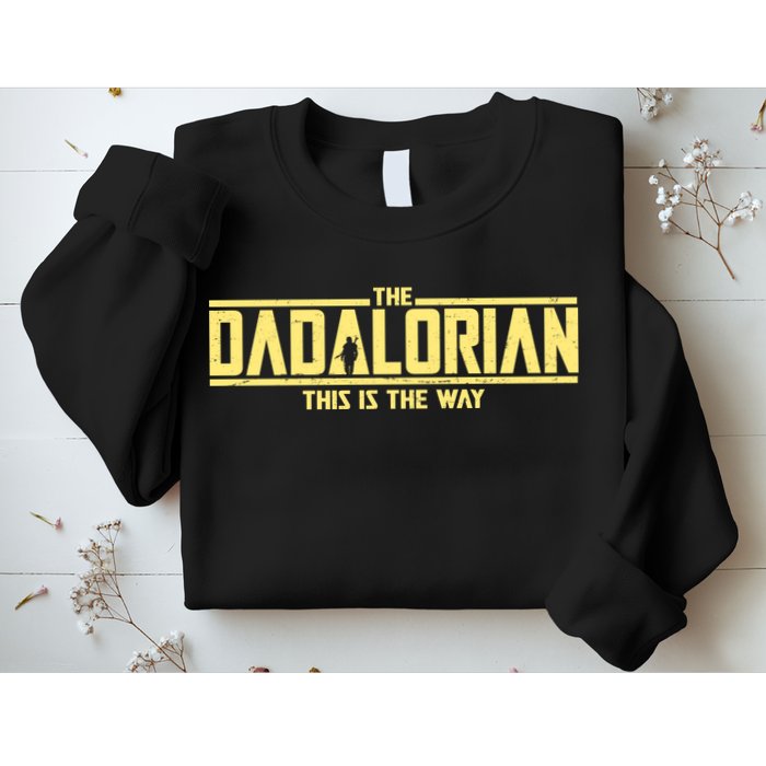 Cool The Dadalorian This Is The Way Sweatshirt