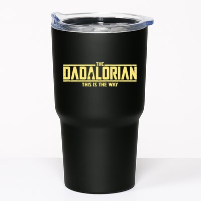 Cool The Dadalorian This Is The Way Tumbler