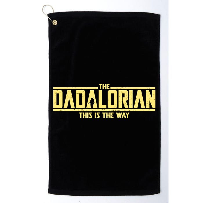 Cool The Dadalorian This Is The Way Golf Towel