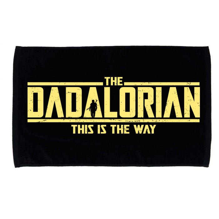 Cool The Dadalorian This Is The Way Microfiber Hand Towel