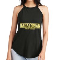 Cool The Dadalorian This Is The Way Women's Perfect Tri Rocker Tank