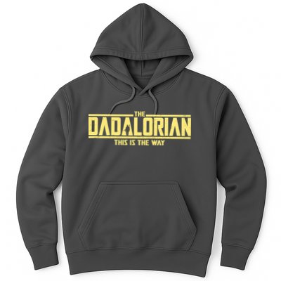 Cool The Dadalorian This Is The Way Hoodie