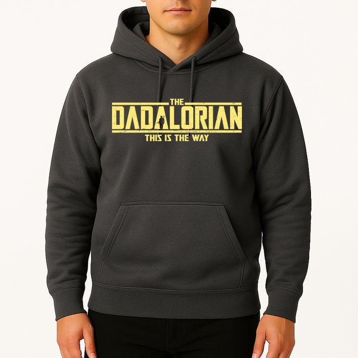 Cool The Dadalorian This Is The Way Hoodie