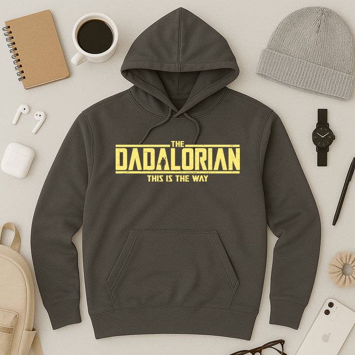 Cool The Dadalorian This Is The Way Hoodie