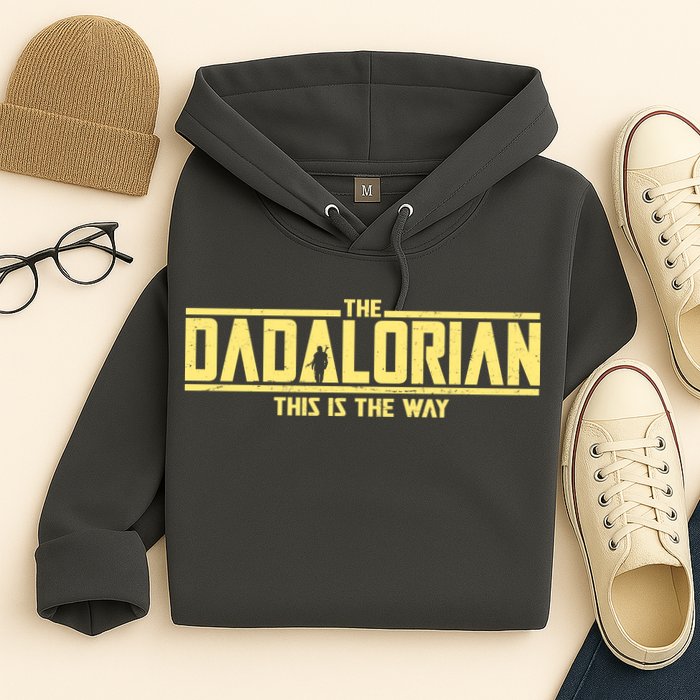 Cool The Dadalorian This Is The Way Hoodie