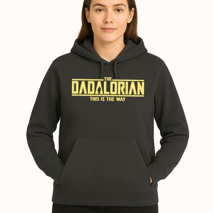 Cool The Dadalorian This Is The Way Hoodie