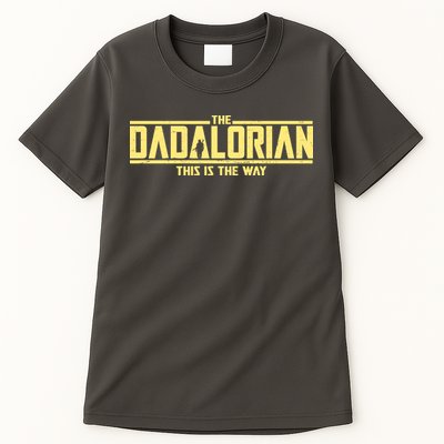 Cool The Dadalorian This Is The Way Tall T-Shirt