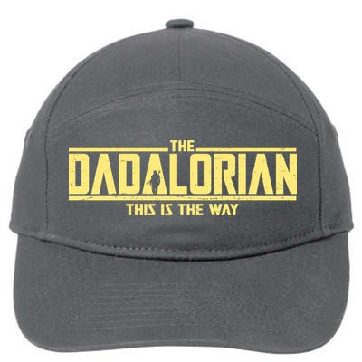Cool The Dadalorian This Is The Way 7-Panel Snapback Hat
