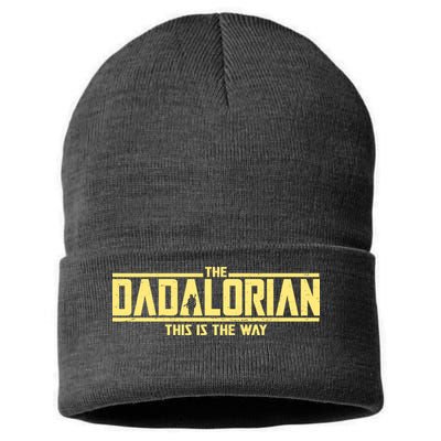Cool The Dadalorian This Is The Way Sustainable Knit Beanie