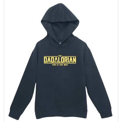 Cool The Dadalorian This Is The Way Urban Pullover Hoodie