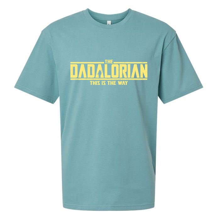 Cool The Dadalorian This Is The Way Sueded Cloud Jersey T-Shirt