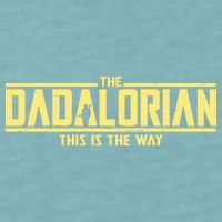 Cool The Dadalorian This Is The Way Sueded Cloud Jersey T-Shirt
