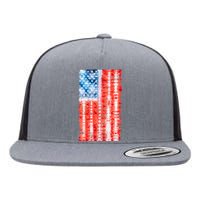 Cool Tie Dye USA American Flag Flat Bill Trucker Hat