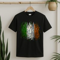Cool Torn Irish Ireland Flag St. Patrick's Day T-Shirt