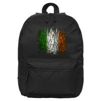 Cool Torn Irish Ireland Flag St. Patrick's Day 16 in Basic Backpack