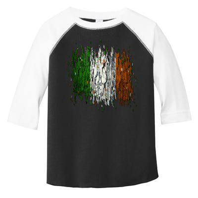 Cool Torn Irish Ireland Flag St. Patrick's Day Toddler Fine Jersey T-Shirt