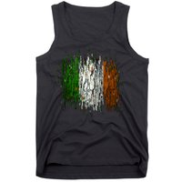 Cool Torn Irish Ireland Flag St. Patrick's Day Tank Top