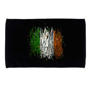 Cool Torn Irish Ireland Flag St. Patrick's Day Microfiber Hand Towel