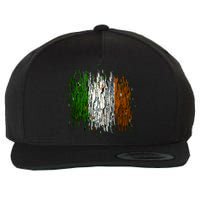 Cool Torn Irish Ireland Flag St. Patrick's Day Wool Snapback Cap