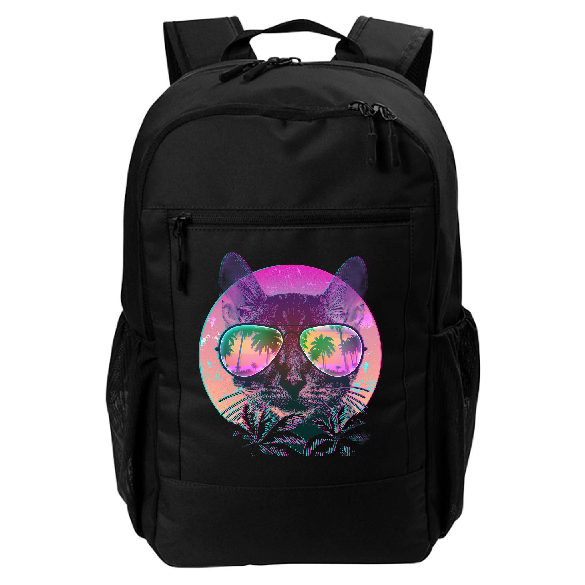 Cool Tropical Shade Cat Backpack