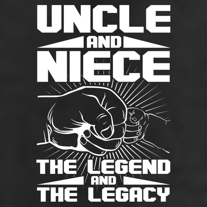 Cool Uncle And Niece The Legend And The Legacy 7 Panel Mesh Trucker Snapback Hat