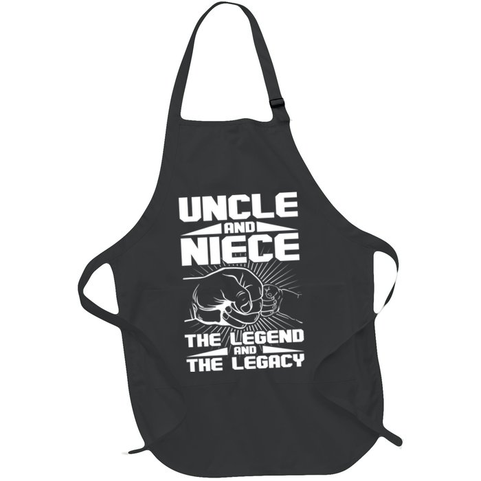 Cool Uncle And Niece The Legend And The Legacy Apron