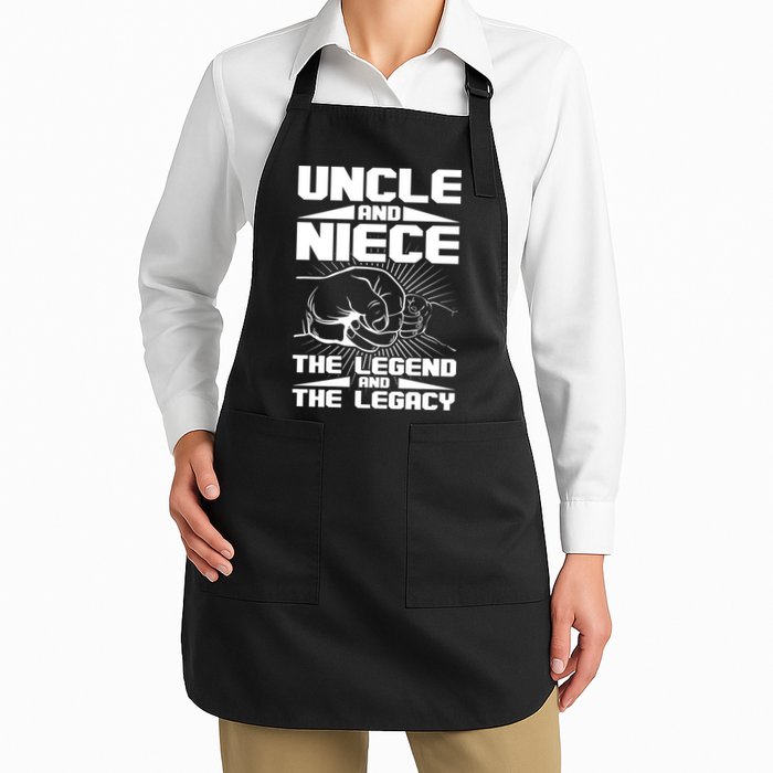 Cool Uncle And Niece The Legend And The Legacy Apron