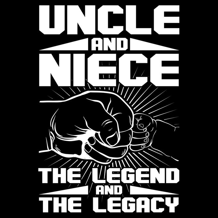 Cool Uncle And Niece The Legend And The Legacy Apron