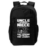 Cool Uncle And Niece The Legend And The Legacy Backpack