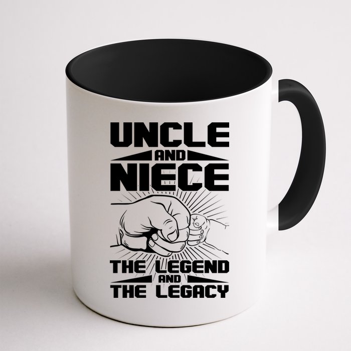 Cool Uncle And Niece The Legend And The Legacy Mug