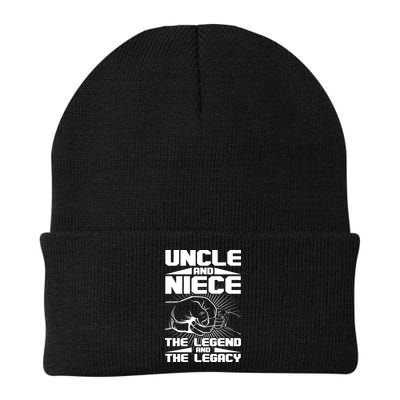 Cool Uncle And Niece The Legend And The Legacy Beanie