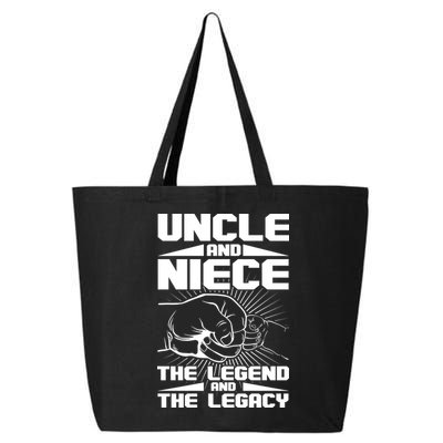 Cool Uncle And Niece The Legend And The Legacy 25L Jumbo Tote