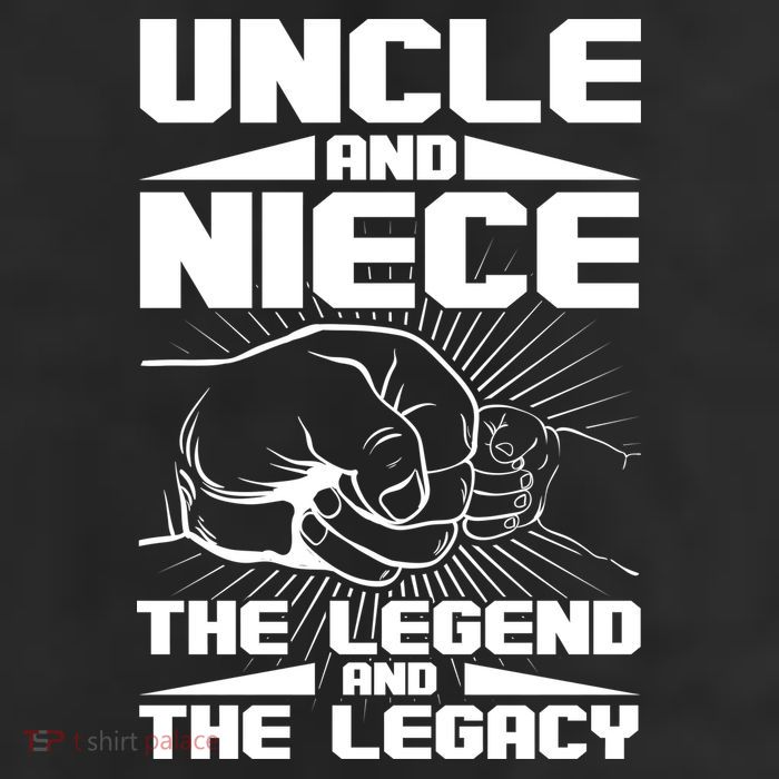Cool Uncle And Niece The Legend And The Legacy 25L Jumbo Tote