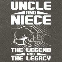 Cool Uncle And Niece The Legend And The Legacy Cotton Canvas Backpack