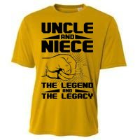 Cool Uncle And Niece The Legend And The Legacy Cooling Performance Crew T-Shirt