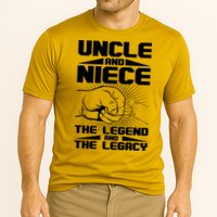 Cool Uncle And Niece The Legend And The Legacy Performance Shirt