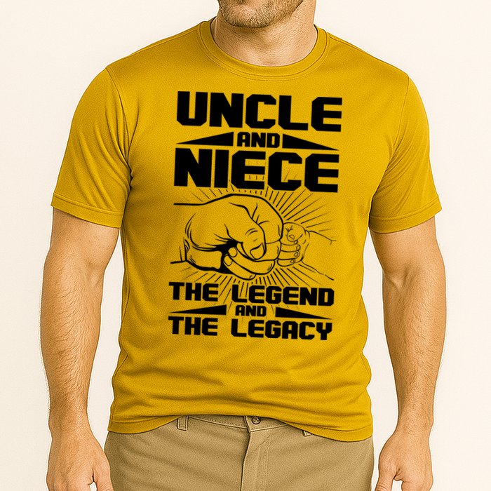 Cool Uncle And Niece The Legend And The Legacy Performance Shirt