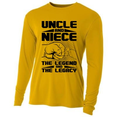 Cool Uncle And Niece The Legend And The Legacy Cooling Performance Long Sleeve Crew