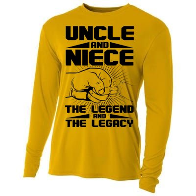 Cool Uncle And Niece The Legend And The Legacy Cooling Performance Long Sleeve Crew