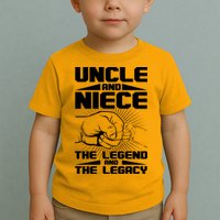 Cool Uncle And Niece The Legend And The Legacy Toddler T-Shirt