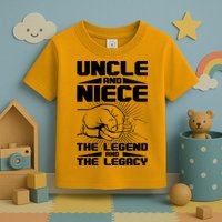 Cool Uncle And Niece The Legend And The Legacy Toddler T-Shirt